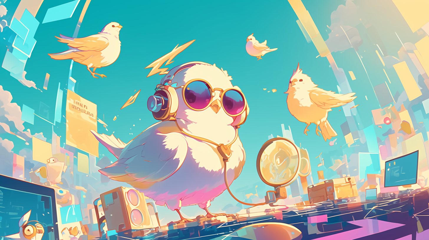 AI companions in digital harmony - Varie.AI hero illustration